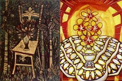 66 Havana Centro - Museo Nacional de Bellas Artes - Wilfredo Lam, La Silla, The Chair - Amelia Pelaez, Flores Amarillas, Yellow Flowers